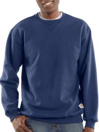 Carhartt Herren Rundhals Pullover Blau